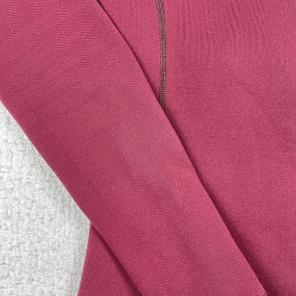 Marmot Pullover Womens Medium Burgundy 1/4 Zip Hiking Outdoors Travel Polartec - Picture 10 of 15